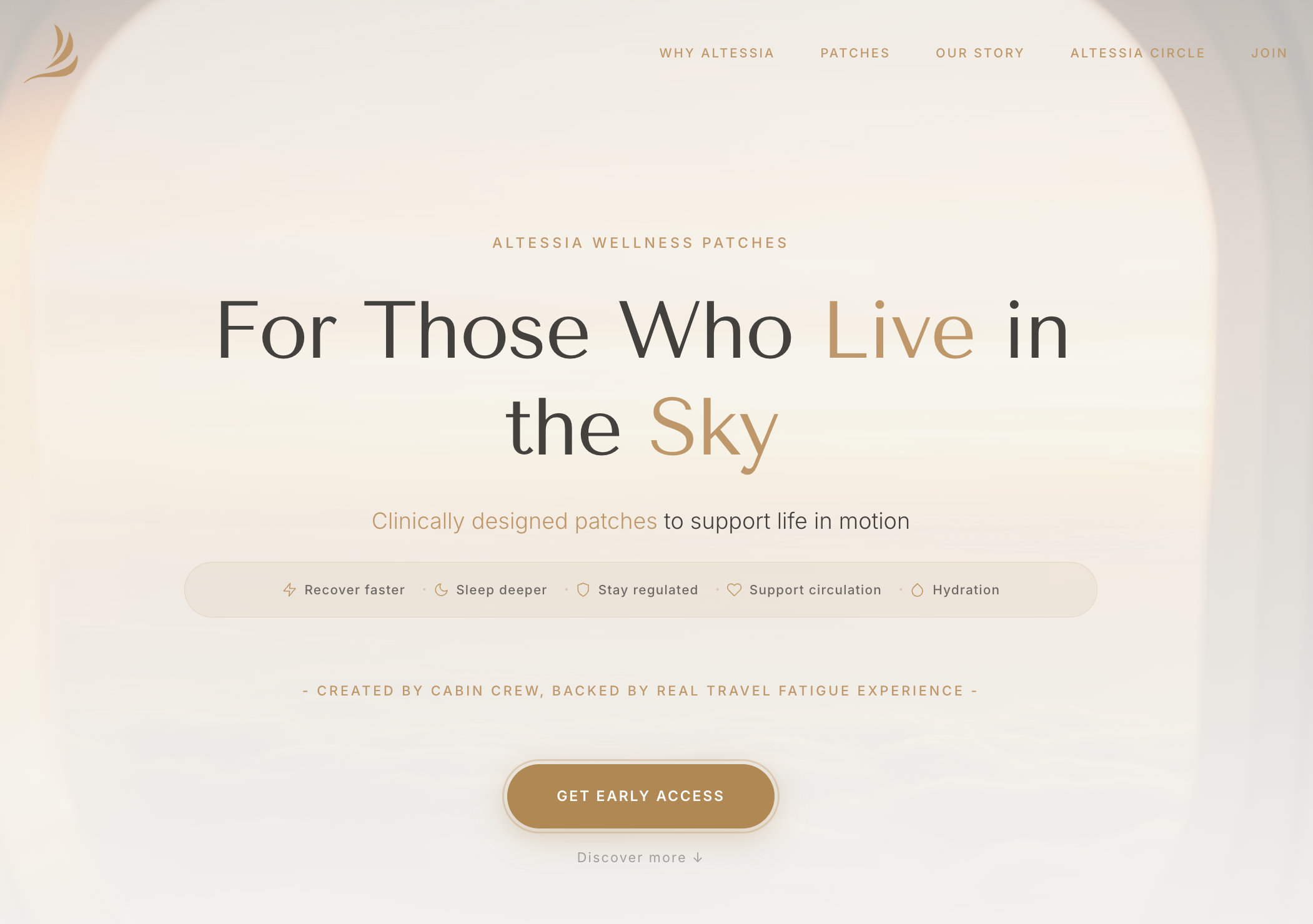 Altessia Landing Page